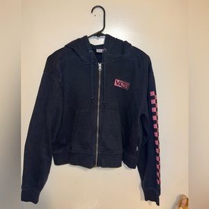 cropped Vans sweater